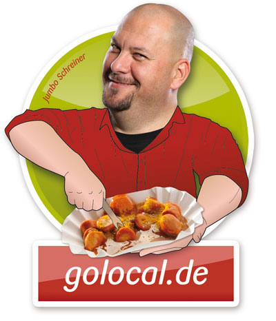 Jumbo Schreiner, seine Currywurst und golocal.de