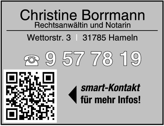 Borrmann Christine Rechtsanwältin und Notarin