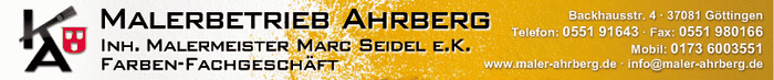 Maler Ahrberg Malerbetrieb & Farbenfachgeschäft Inh. Marc Seidel