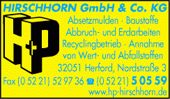 Hirschhorn GmbH & Co. KG Transporte Absetzmulden