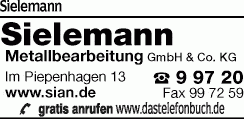 Sielemann Metallbearbeitung GmbH & Co.KG