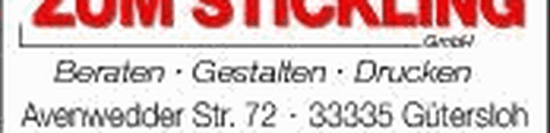 Bild zu zum Stickling GmbH Druckerei