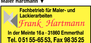 Bild zu Hartmann Frank Malerbetrieb