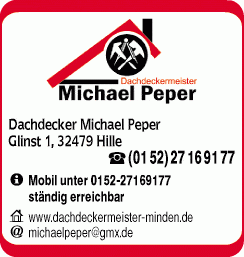 Peper Michael Dachdeckermeister