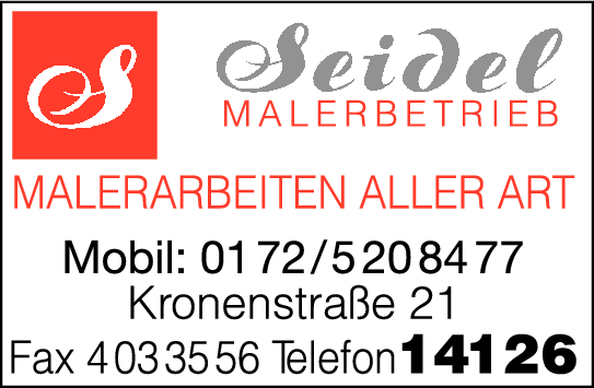 Seidel Maler