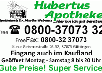 Bild zu Hubertus Apotheke Inh. Dr. Marlies Weirauch