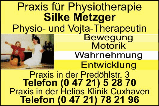 Silke Metzger Praxis für Physiotherapie
