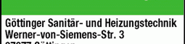 Bild zu Göttinger Sanitär- und Heizungstechnik