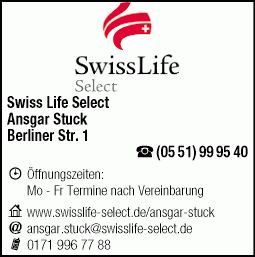 Swiss Life Select Finanzberater Ansgar Stuck