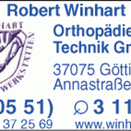 Winhart Robert Orthopädietechnik GmbH in Göttingen