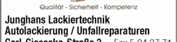 Bild zu Lackiertechnik Junghans