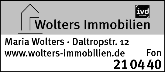 Wolters Maria Immobilien