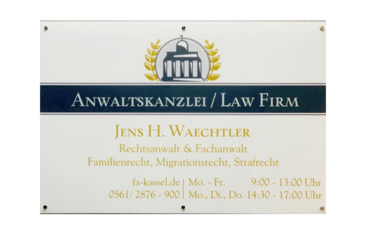 Anwaltskanzlei - Law Firm Jens H. Waechtler