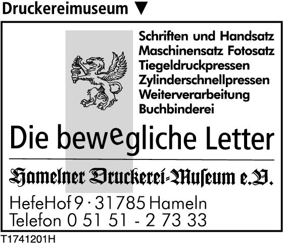 Hamelner Druckerei Museum e. V.