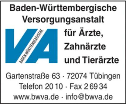 Baden-Württembergische Versorgungsanstalt f. Ärzte, Zahnärzte und Tierärzte