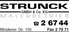 Strunck GmbH & Co. KG Malerbetrieb