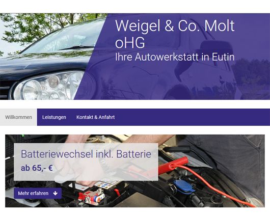 Weigel & Co. Molt oHG KFZ-Werkstatt