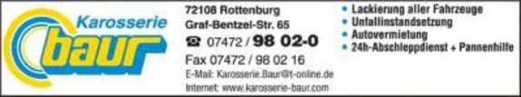 Karosserie-Baur GmbH Unfallinstandsetzung