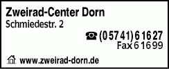 Zweirad-Center Helmut Dorn Nachfolger Gebrüder Bussmann