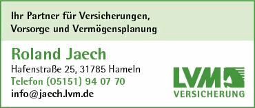 Roland Jaech LVM-Versicherungen