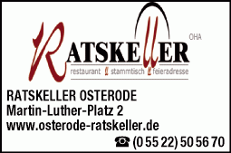 RATSKELLER OSTERODE