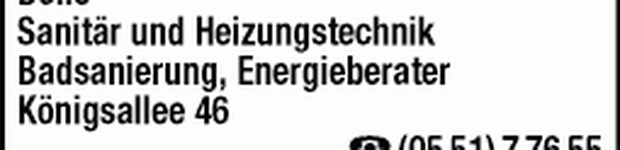 Bild zu Dölle Sanitär und Heizungstechnik, Installations- und Heizungsbaumeister, Energieberater