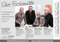 Bild zu die Advokaten Birgit Gundermann, Boris Faehndrich, Marlene Börder-Camine und Peter Müller-Gundermann Rechtsanwälte Notare