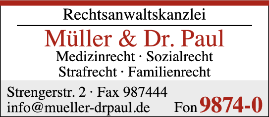 Müller & Dr. Paul Rechtsanwaltskanzlei