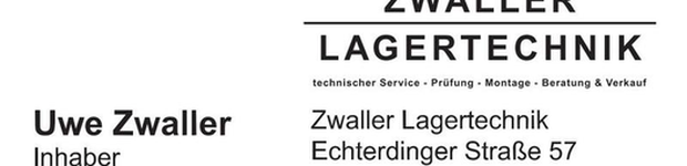 Bild zu Zwaller Lagertechnik, Inh. Uwe Zwaller - Maschinenbaumeister