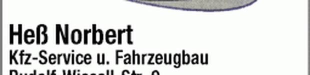 Bild zu Heß Norbert, Kfz-Service und Fahrzeugbau