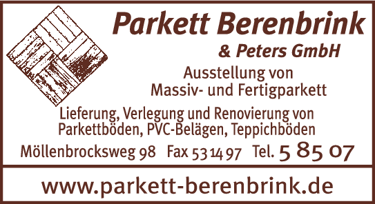 Berenbrink & Peters GmbH Parkettbetrieb