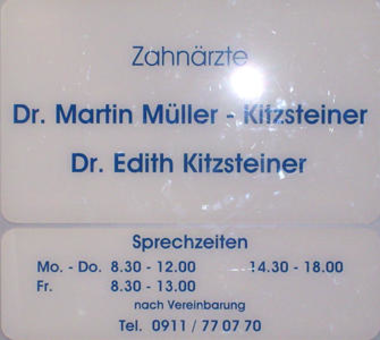 Müller-Kitzsteiner Martin Dr.