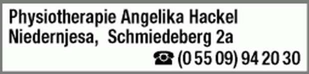 Bild zu Hackel Angelika Krankengymnastik und Massagen