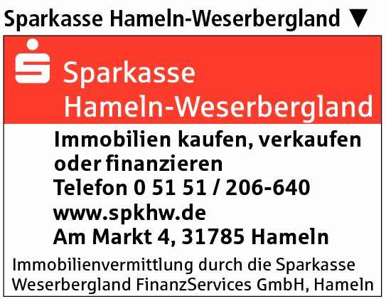 Immobilien Sparkasse Weserbergland FinanzServices GmbH