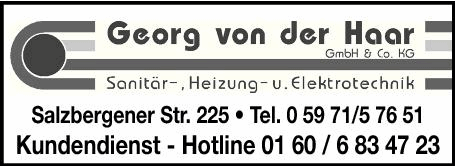 Haar Georg von der Sanitär- und Heizungsbau