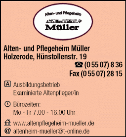 Müller Alten- und Pflegeheim