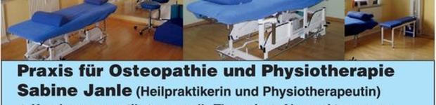 Bild zu Praxis für Osteopathie & Physiotherapie Sabine Janle