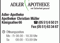 Bild zu Adler-Apotheke Inh. Christian Müller
