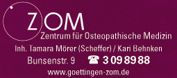 ZOM - Zentrum für Osteopathische Medizin und Physiotherapie