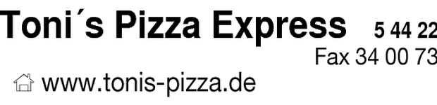 Bild zu Toni's Pizza Express Pizza-Bringdienst