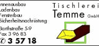 Bild zu Temme Tischlerei GmbH
