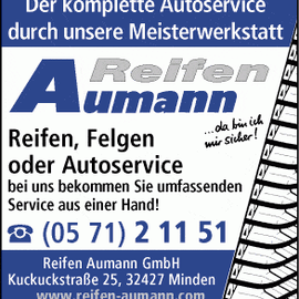 Aumann Nutzfahrzeugreifen GmbH in Minden in Westfalen