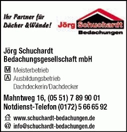 Schuchardt Jörg Bedachungsgesellschaft mbH