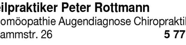 Bild zu Rottmann Peter Heilpraktiker