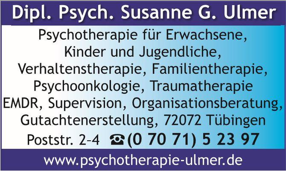 Dipl. Psych. Susanne G. Ulmer