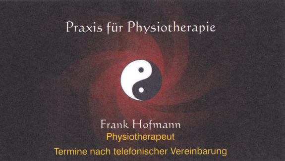 Krankengymnastik Praxis für Physiotherapie Hofmann