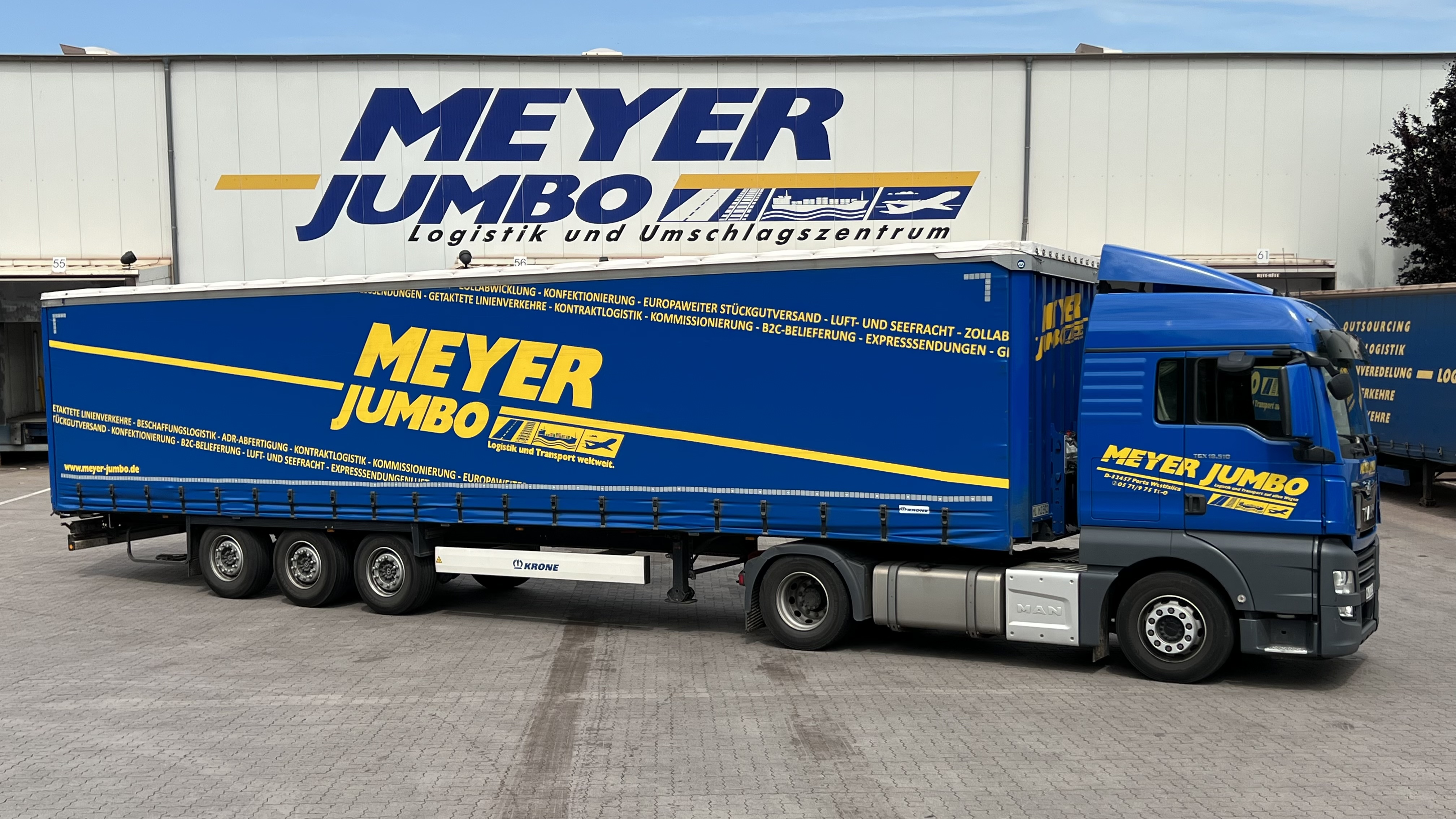 Bild 2 MEYER-JUMBO Logistics in Porta Westfalica