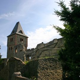 Burg Frankenstein in Mühltal in Hessen