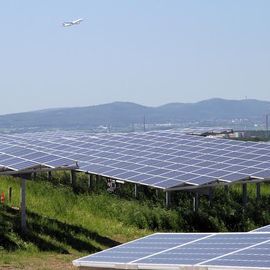 Solarpark auf der ehemaligen Mülldeponie 