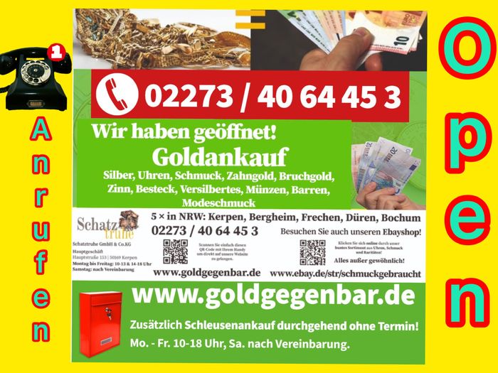 Nutzerbilder Schatztruhe GmbH & Co. KG Juwelier Goldankauf Uhren +Schmuck Goldankauf